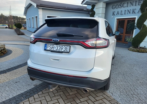 Ford EDGE cena 79990 przebieg: 231000, rok produkcji 2017 z Oborniki małe 92